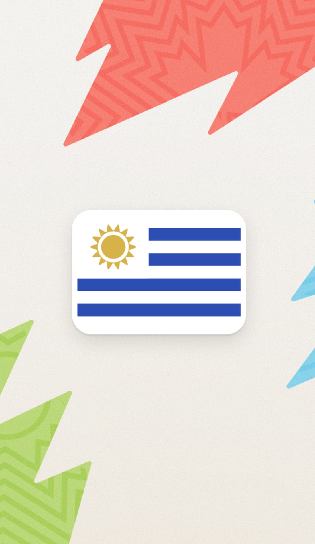 Uruguay National Football Team promotional image for upcoming events and ticket sales