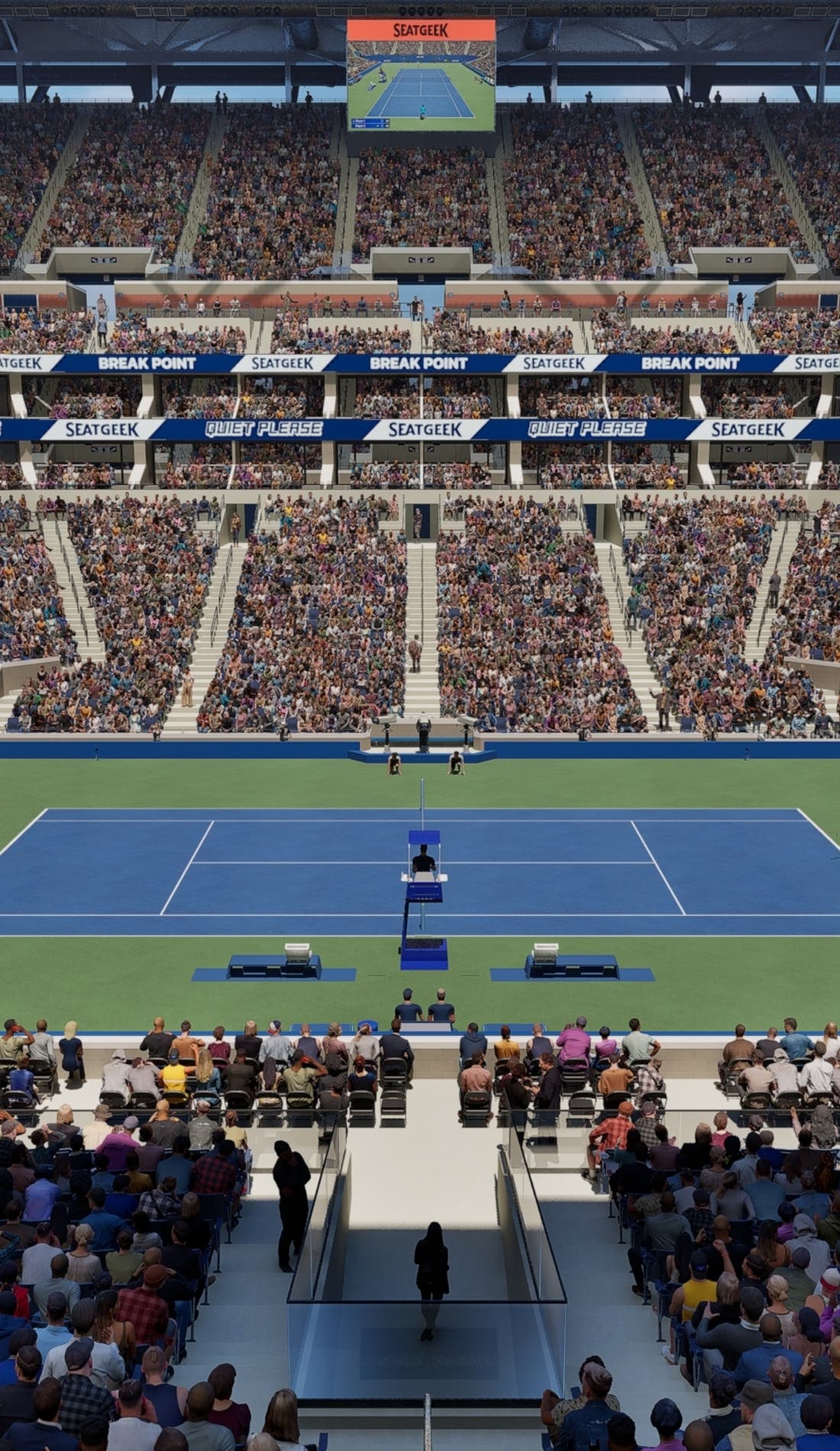 US Open Tennis promotional image for upcoming events and ticket sales