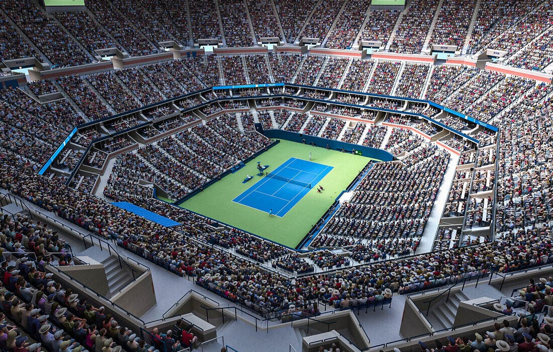 Promotional image for US Open Tennis - Grounds Admission Only (Day) tickets at Billie Jean King National Tennis Center on Aug 25, 2025