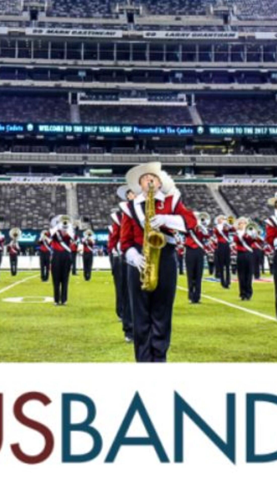 USBands promotional image for upcoming events and ticket sales