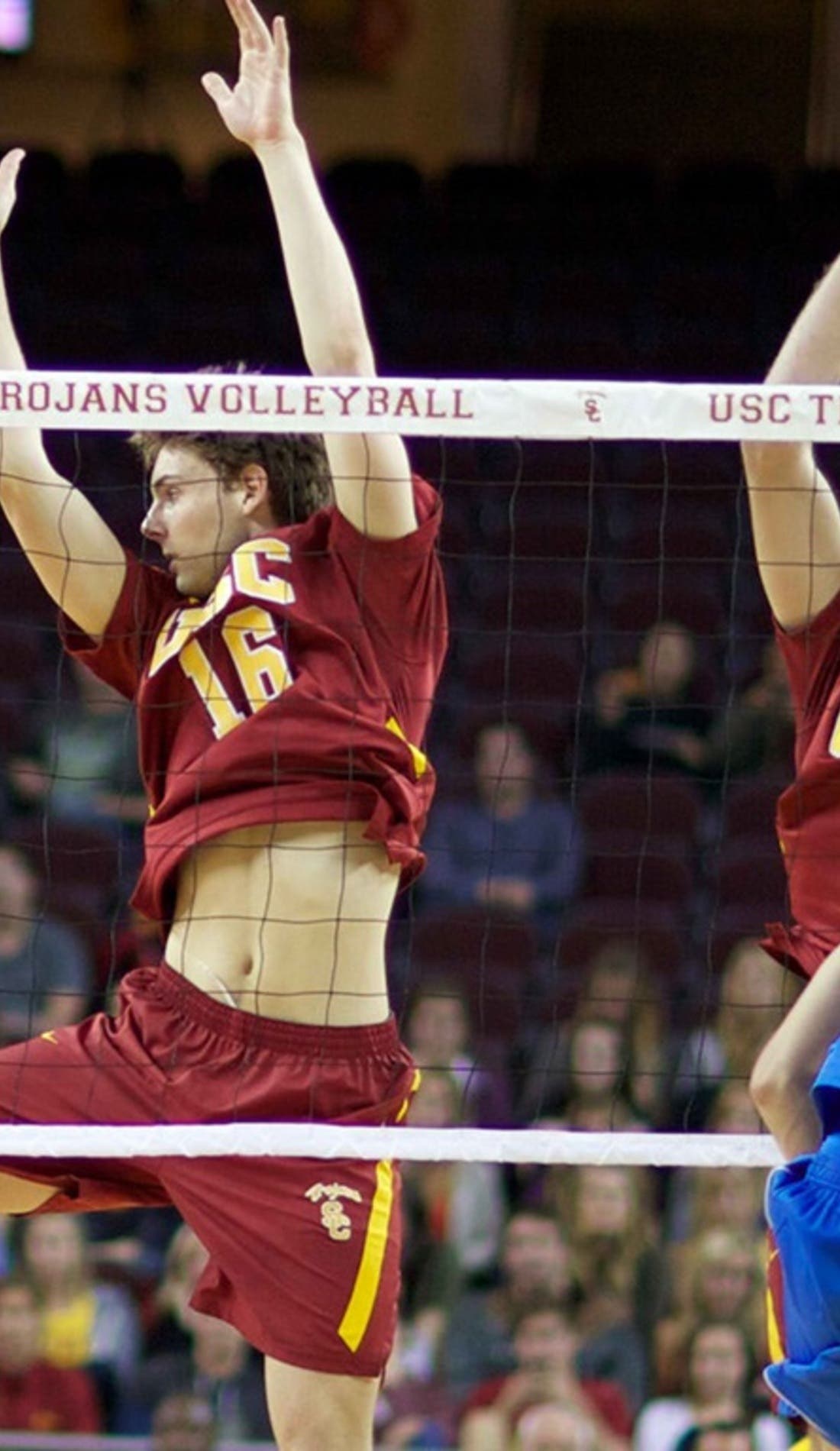 USC Trojans Mens Volleyball promotional image for upcoming events and ticket sales