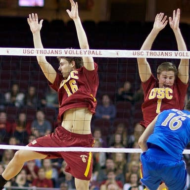 Promotional image of USC Trojans Mens Volleyball