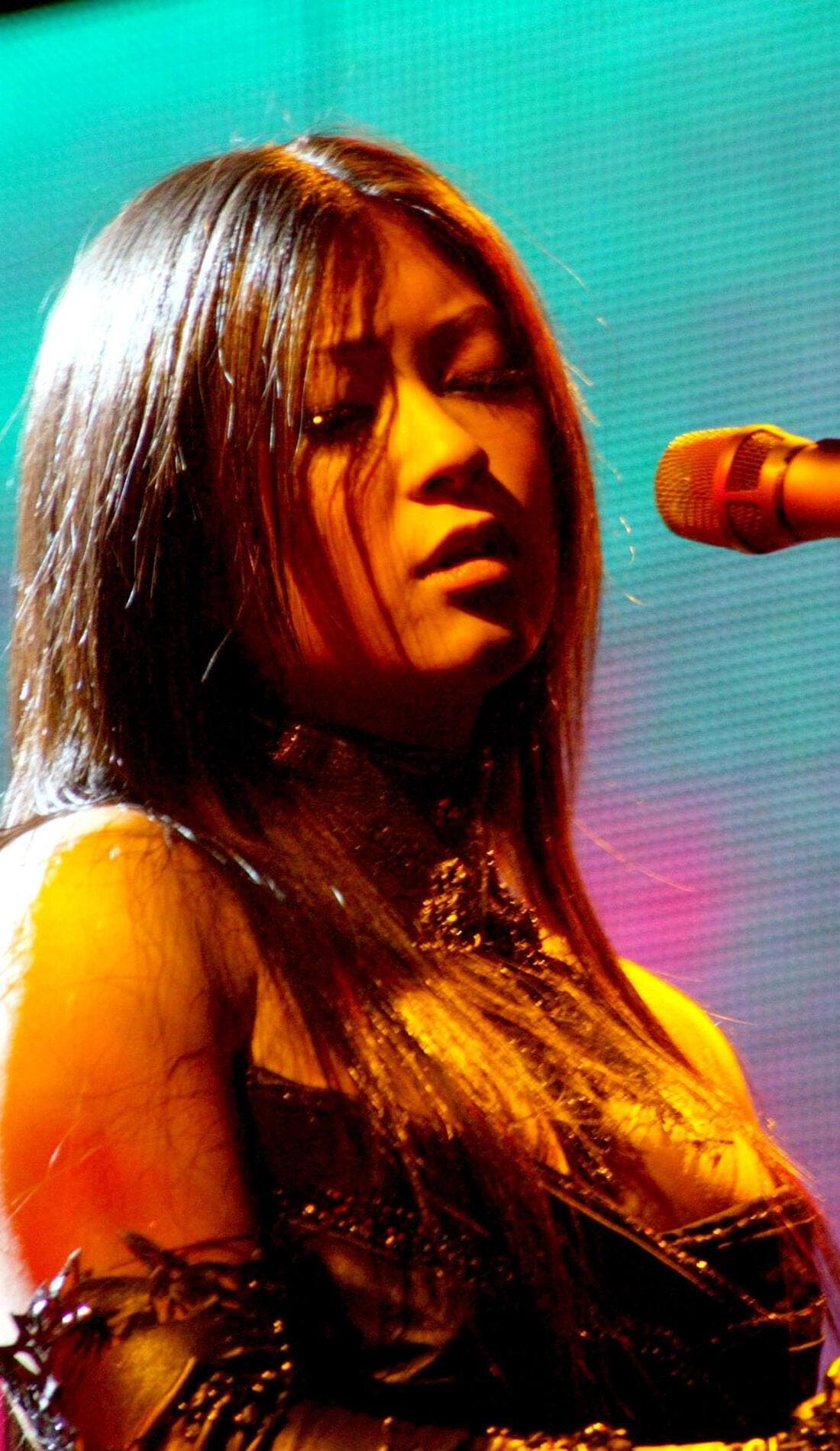 Utada promotional image for upcoming events and ticket sales