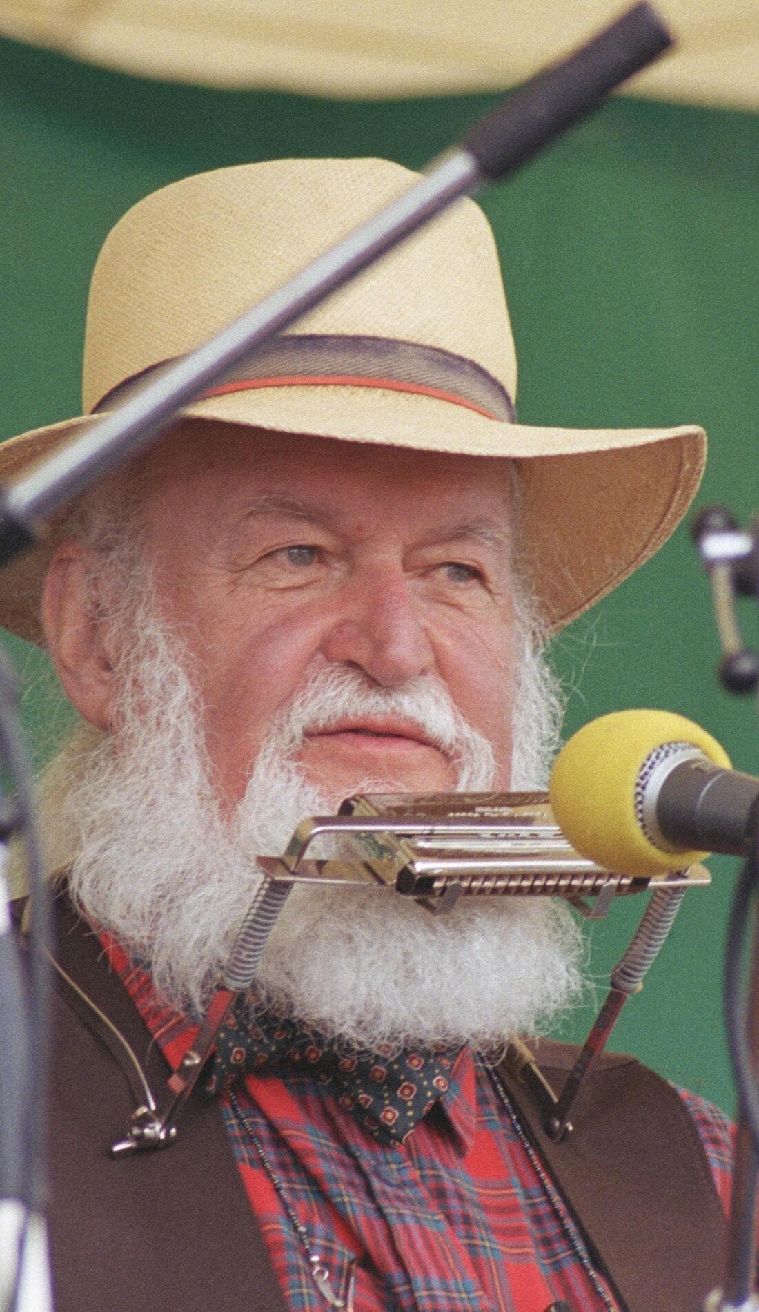 Utah Phillips promotional image for upcoming events and ticket sales