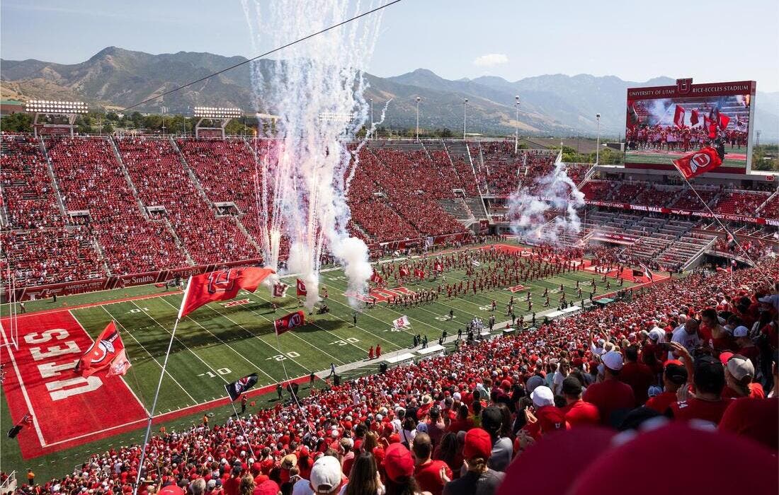 Promotional image for Utah Utes Football tickets