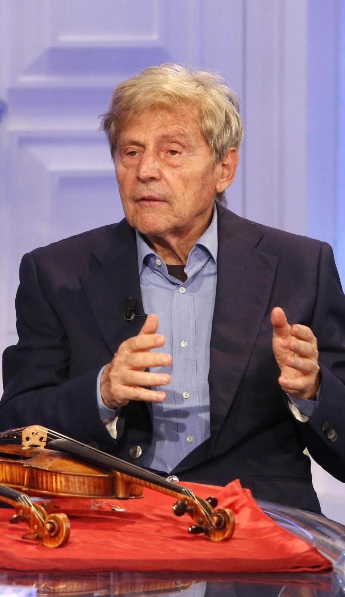 Uto Ughi promotional image for upcoming events and ticket sales