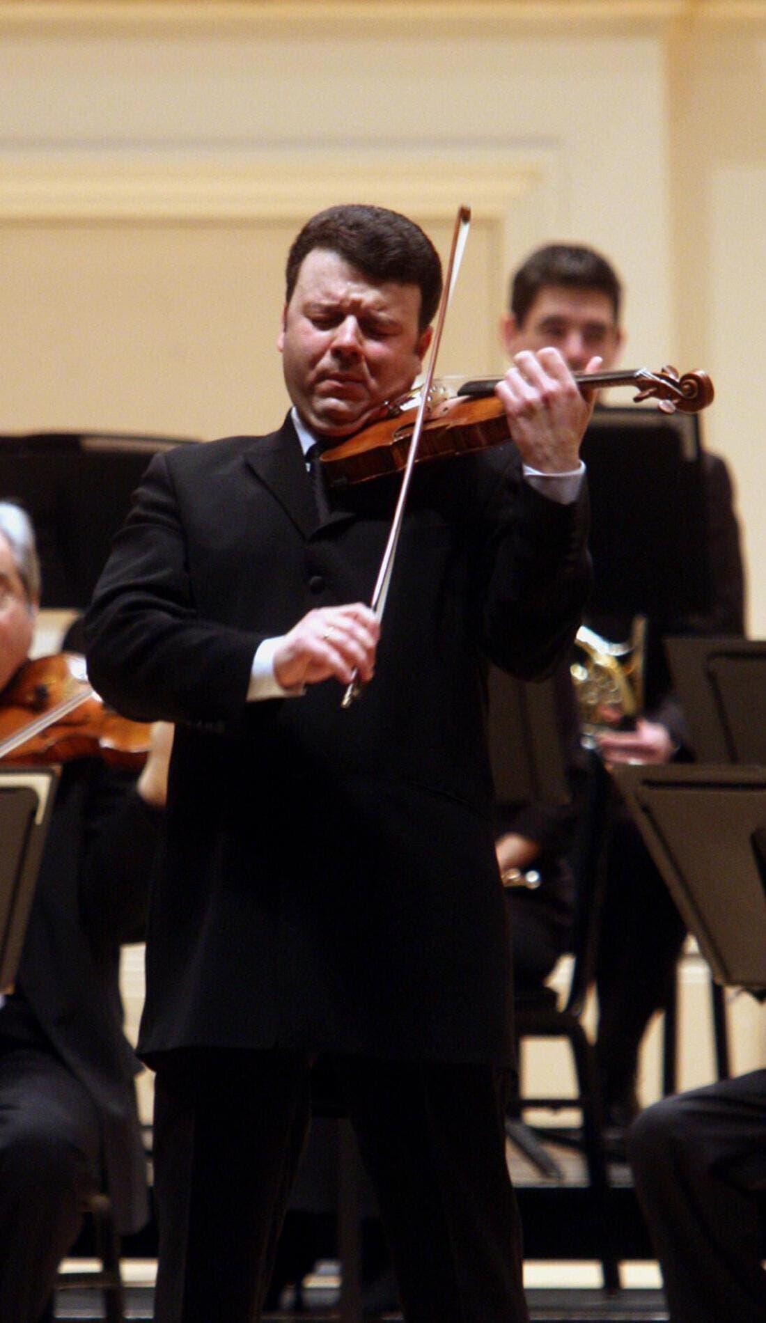Vadim Gluzman promotional image for upcoming events and ticket sales