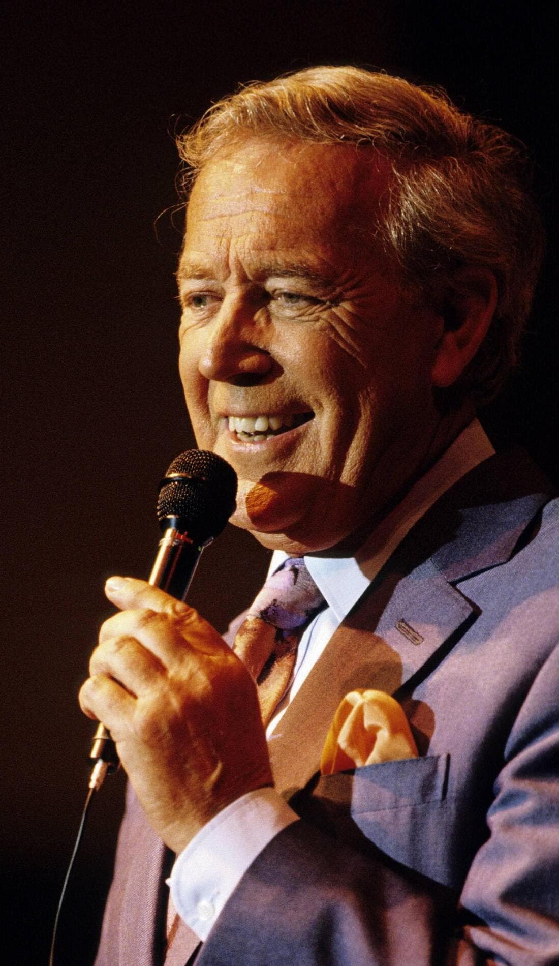 Val Doonican promotional image for upcoming events and ticket sales