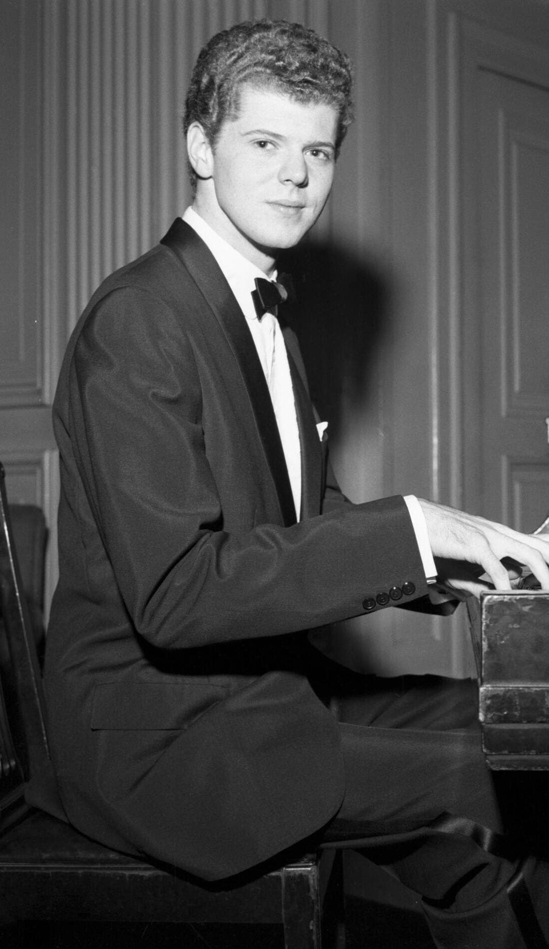 Van Cliburn promotional image for upcoming events and ticket sales