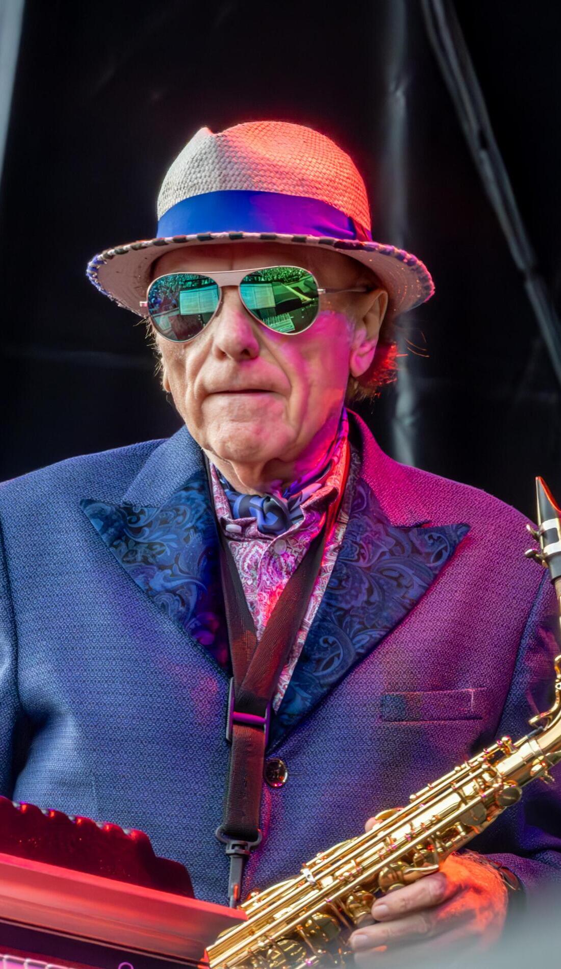 Van Morrison promotional image for upcoming events and ticket sales