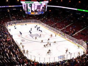 Vancouver Canucks à Rogers Arena