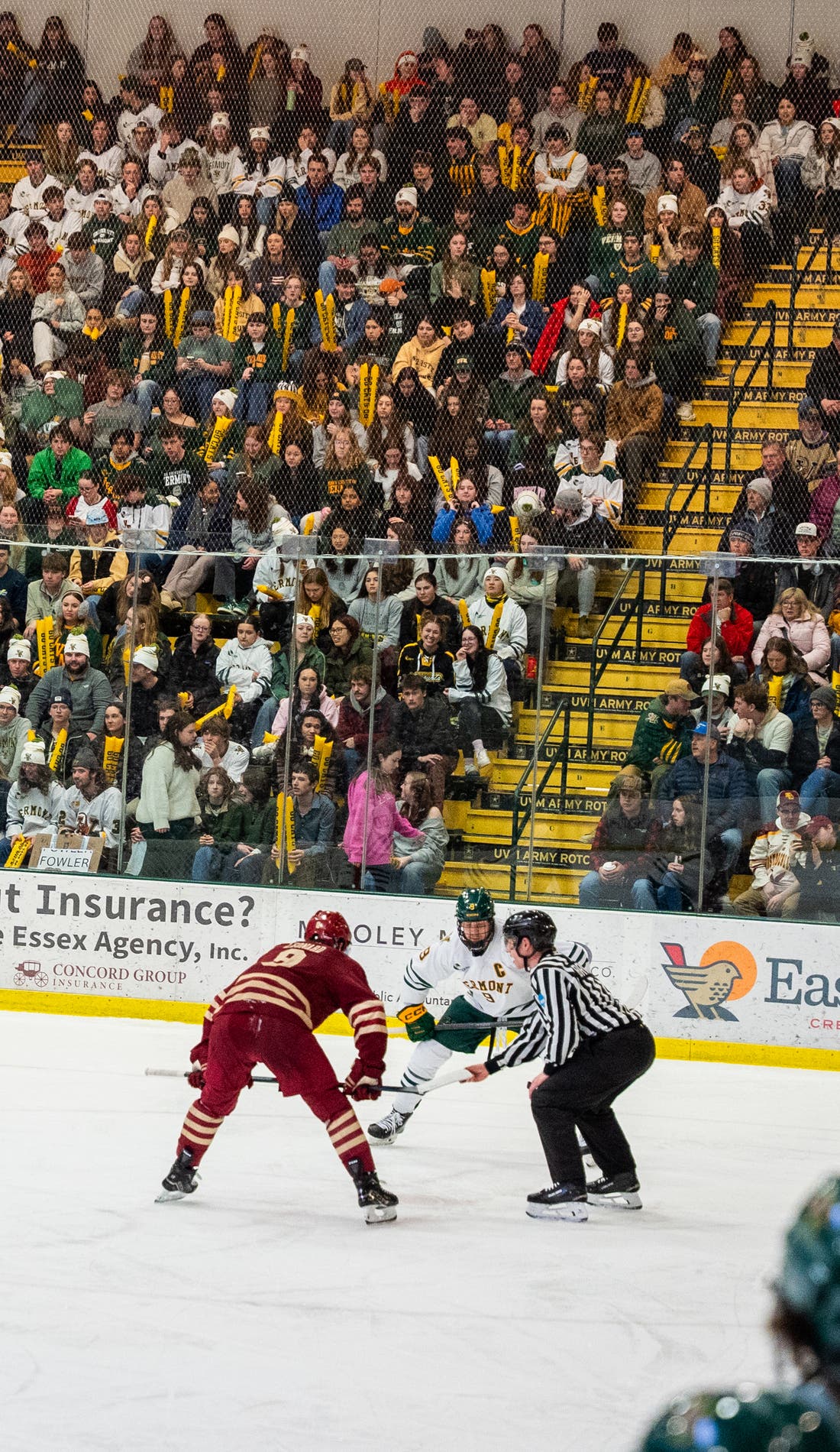 Vermont Catamounts Mens Hockey promotional image for upcoming events and ticket sales