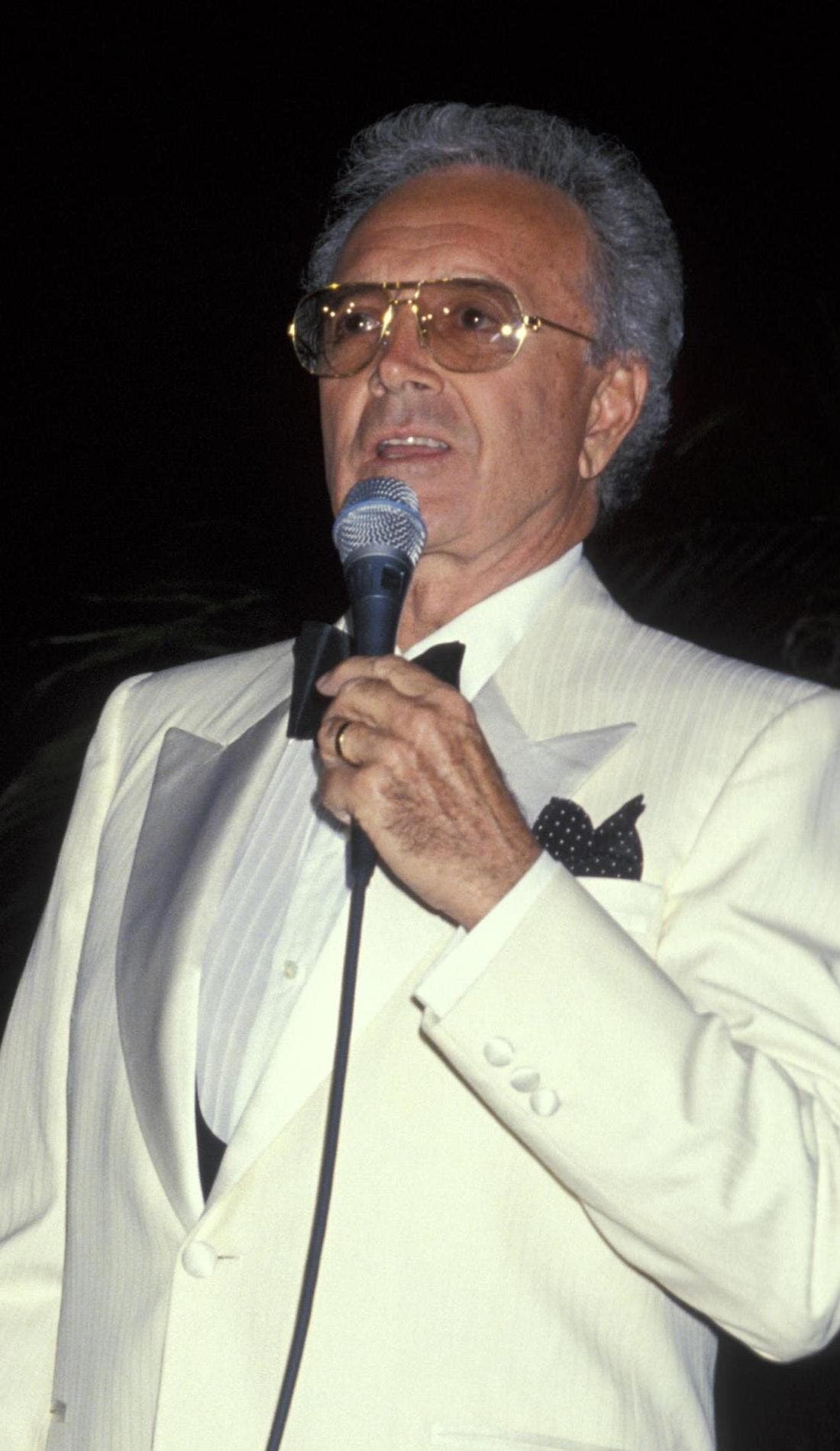 Vic Damone promotional image for upcoming events and ticket sales