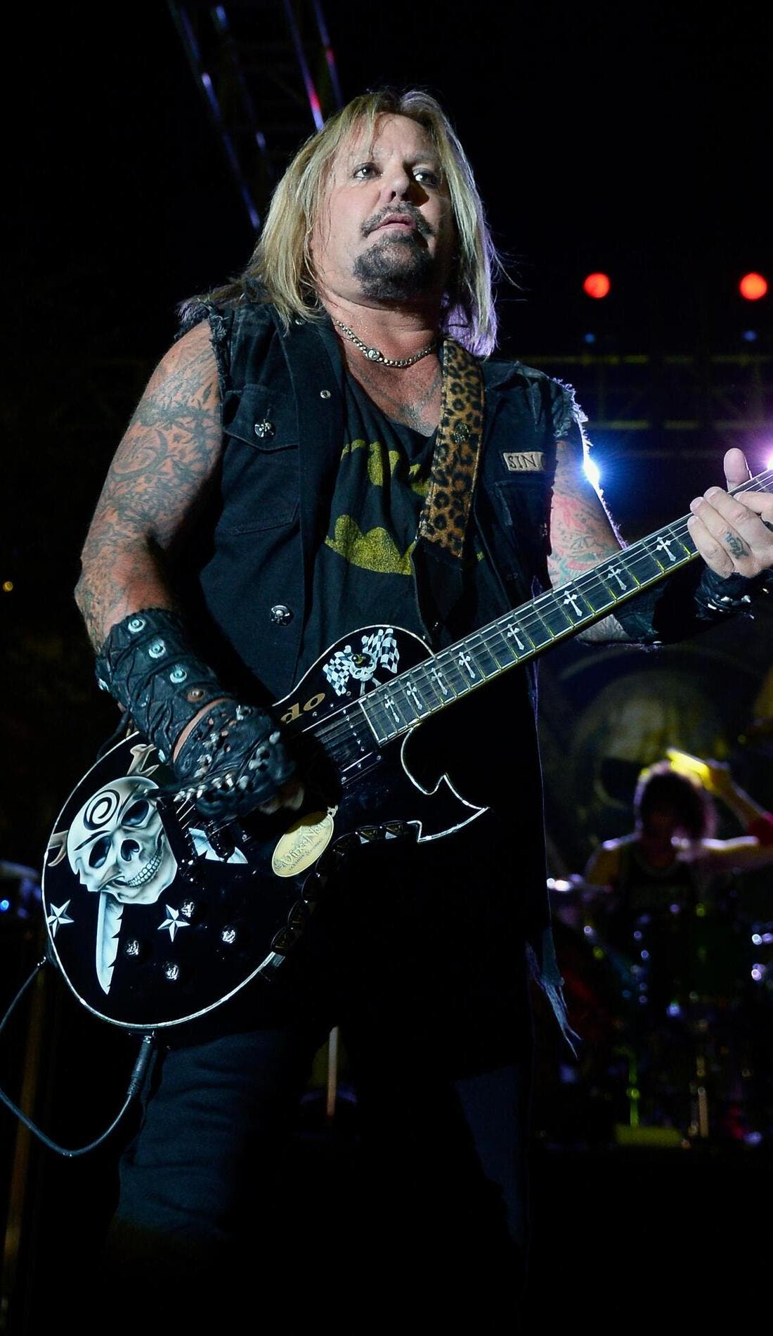 Vince Neil promotional image for upcoming events and ticket sales