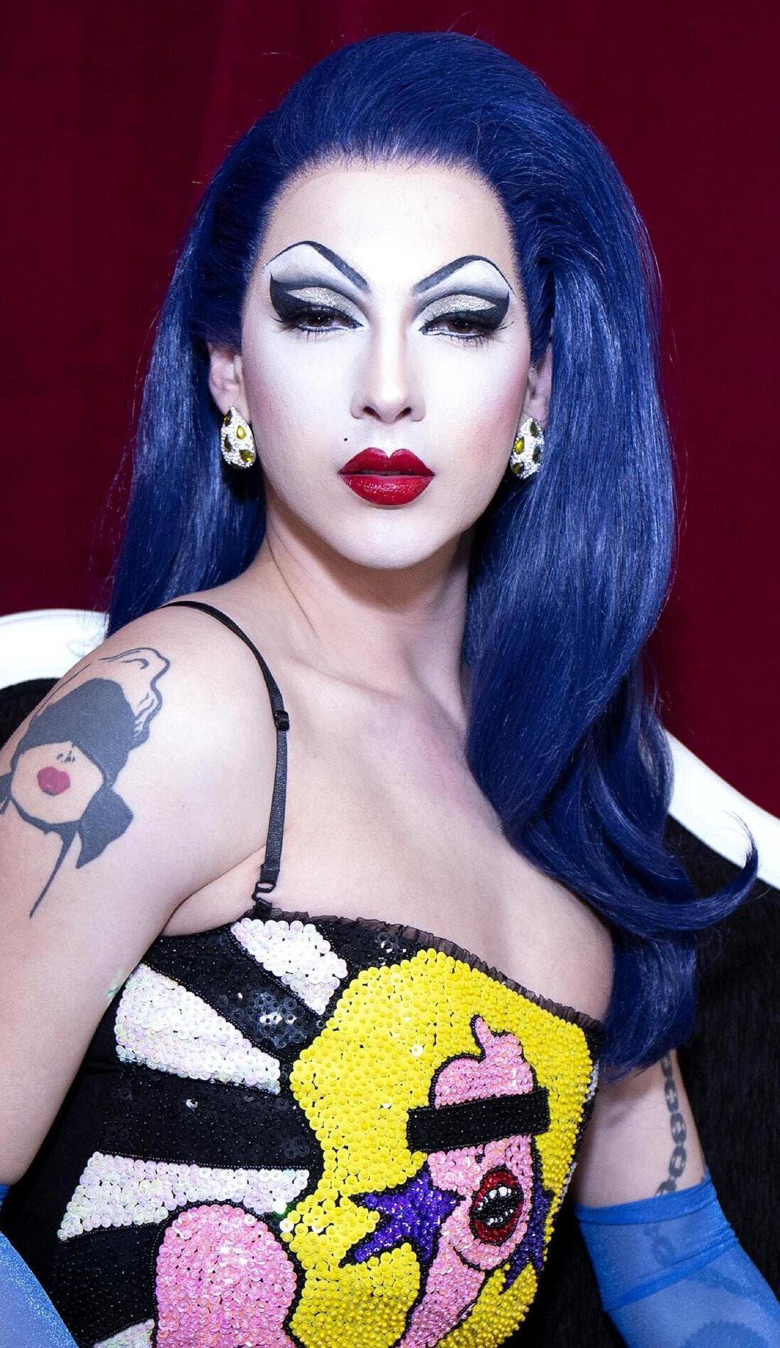 Violet Chachki promotional image for upcoming events and ticket sales