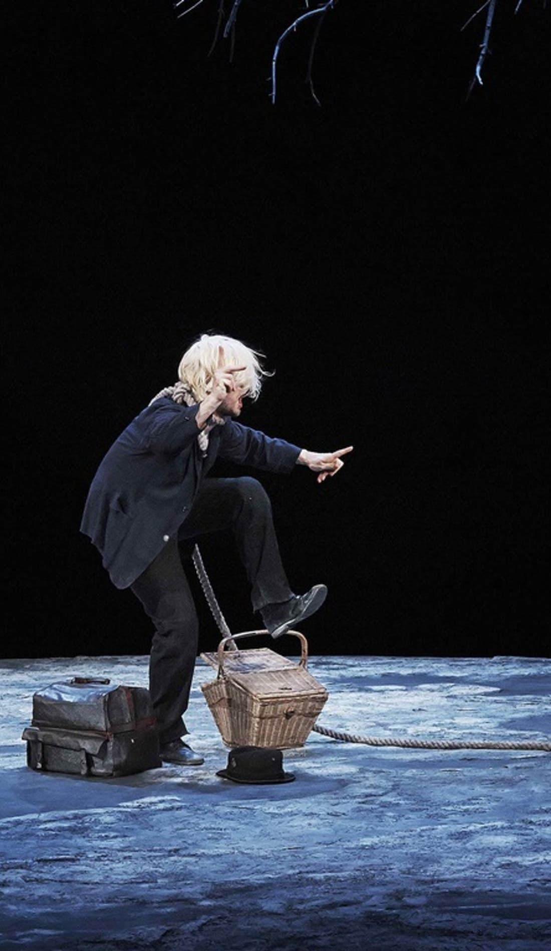 Waiting for Godot promotional image for upcoming events and ticket sales
