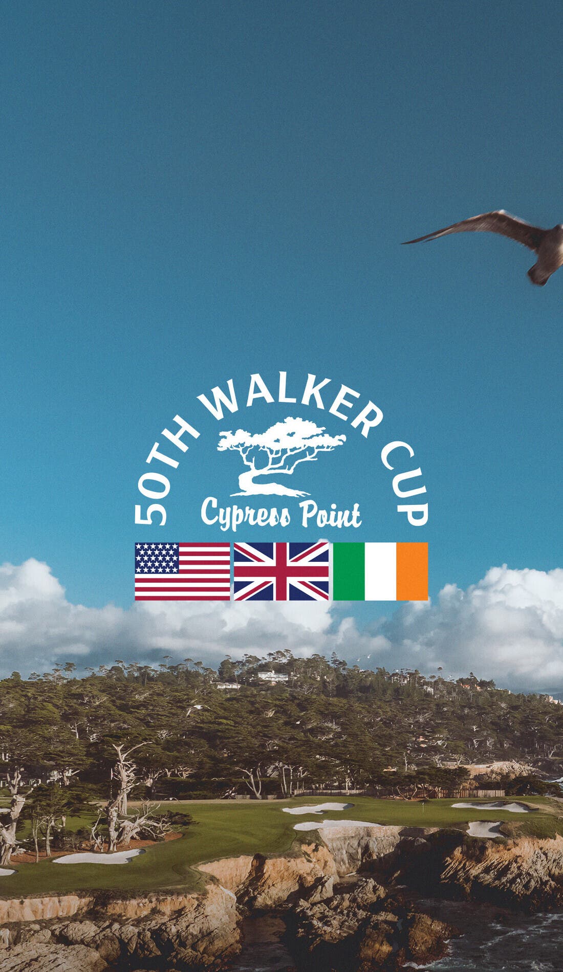 Walker Cup promotional image for upcoming events and ticket sales