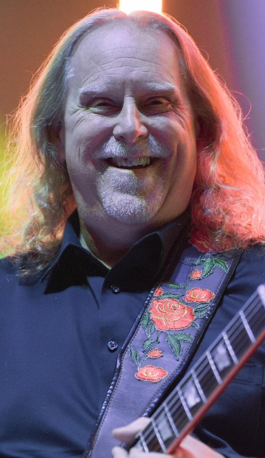 Warren Haynes promotional image for upcoming events and ticket sales in New Orleans