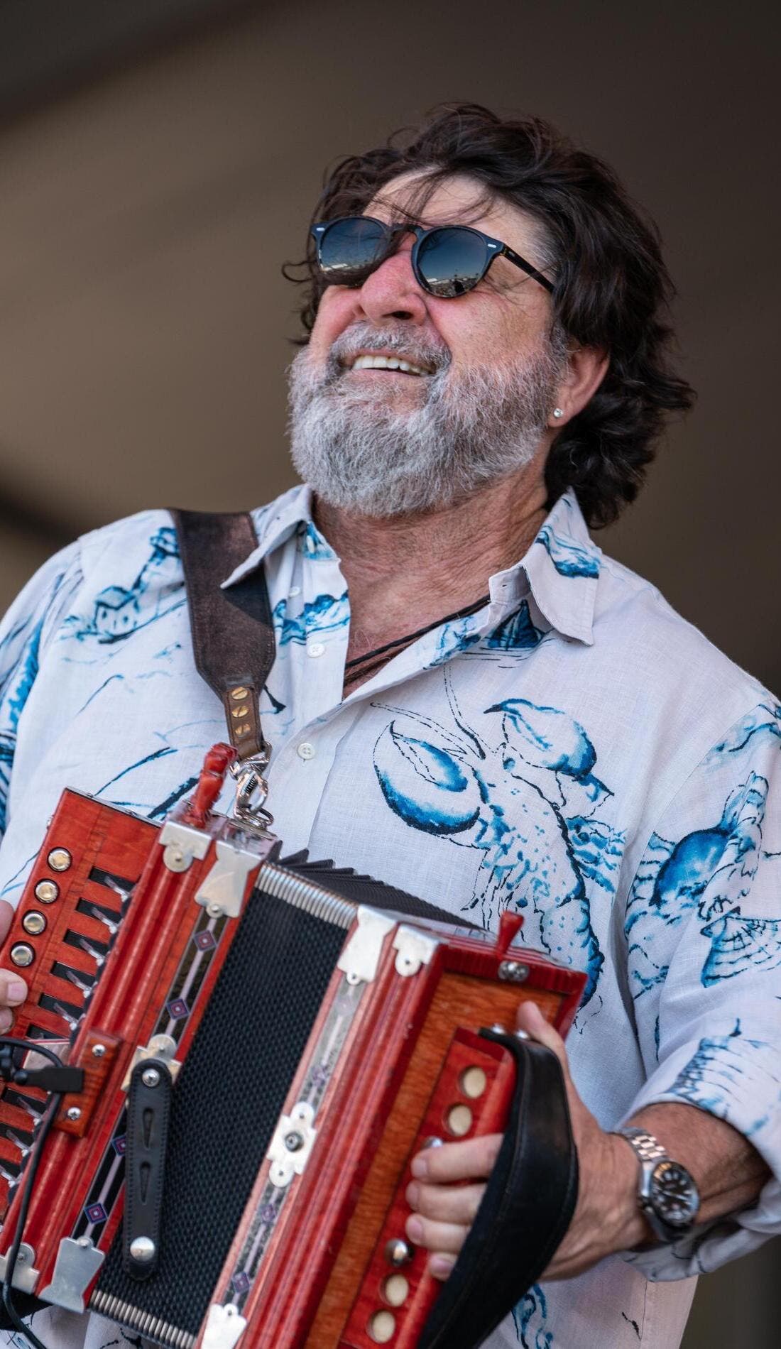 Wayne Toups promotional image for upcoming events and ticket sales