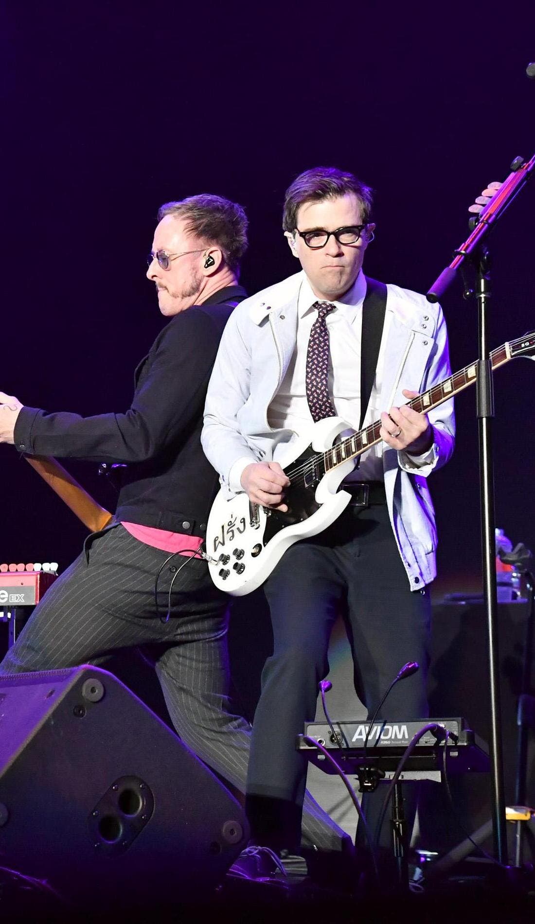 Weezer promotional image for upcoming events and ticket sales