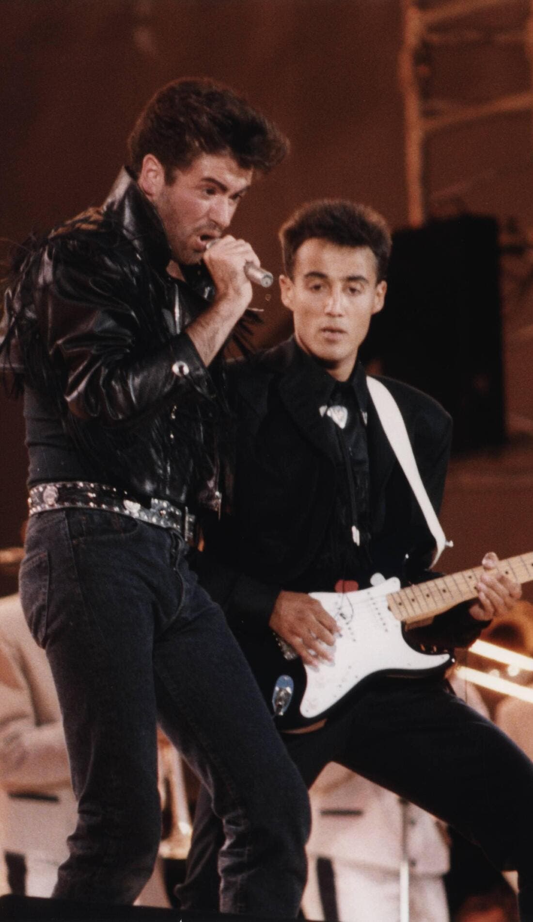 Wham! promotional image for upcoming events and ticket sales