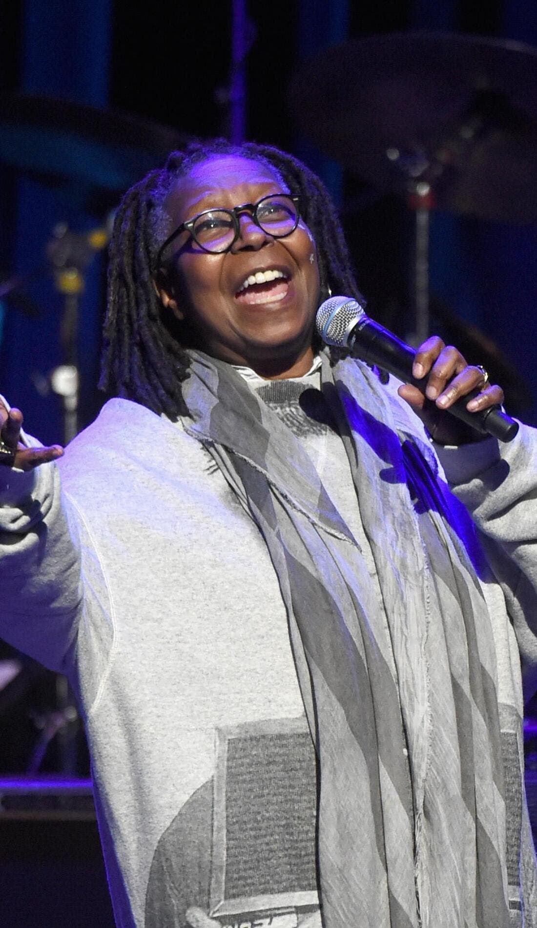 Whoopi Goldberg promotional image for upcoming events and ticket sales