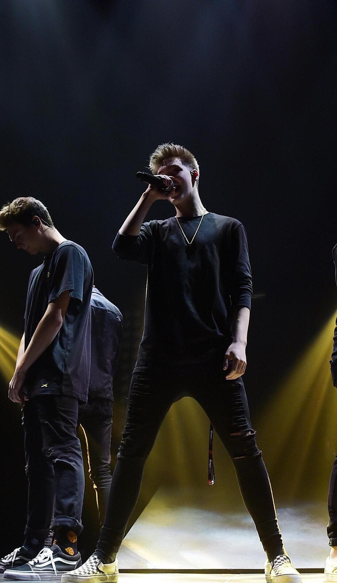 Why Don't We promotional image for upcoming events and ticket sales