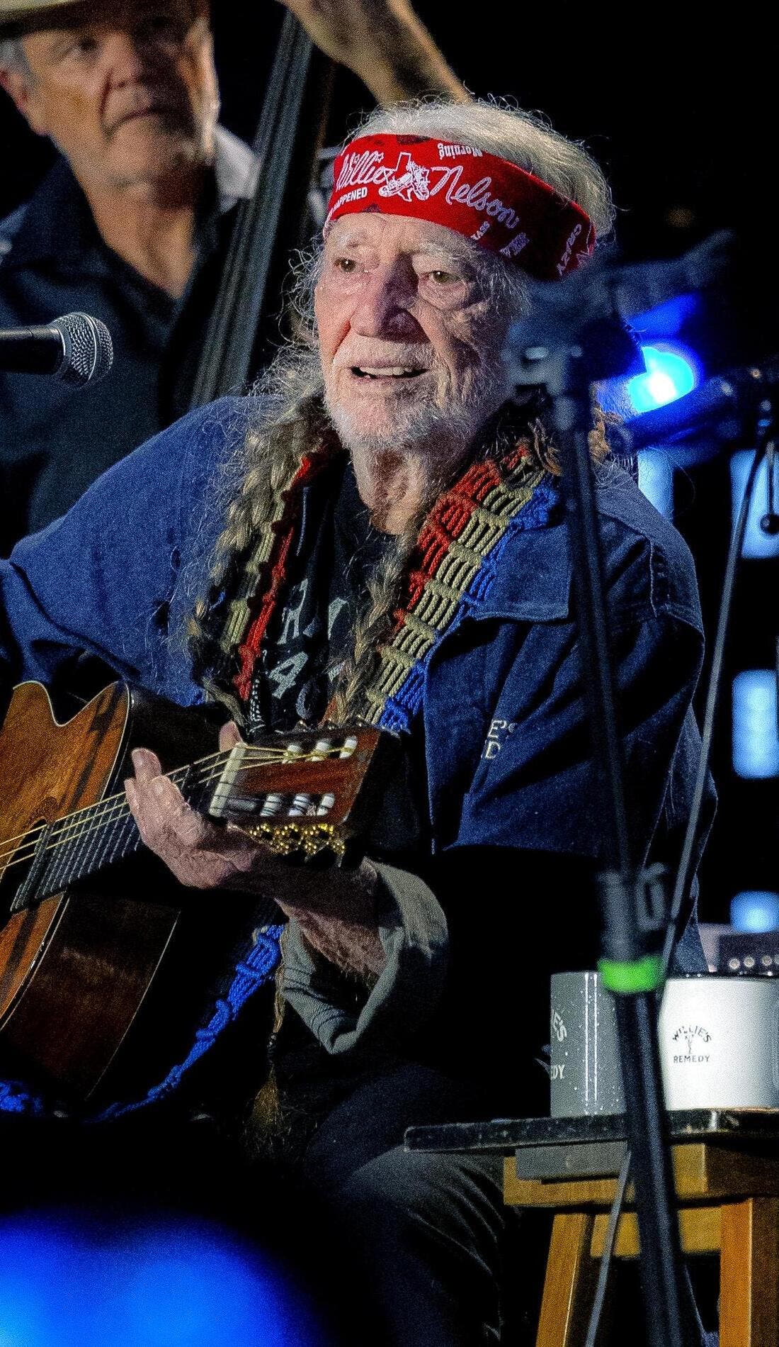 Willie Nelson promotional image for upcoming events and ticket sales