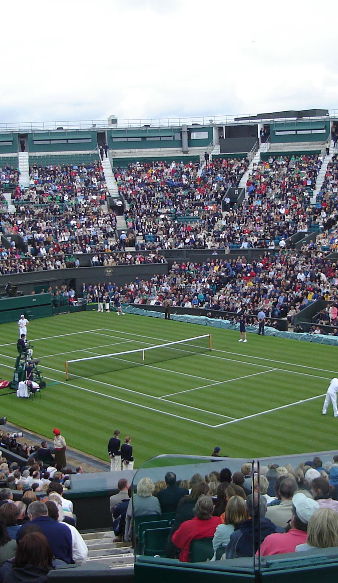Wimbledon promotional image for upcoming events and ticket sales