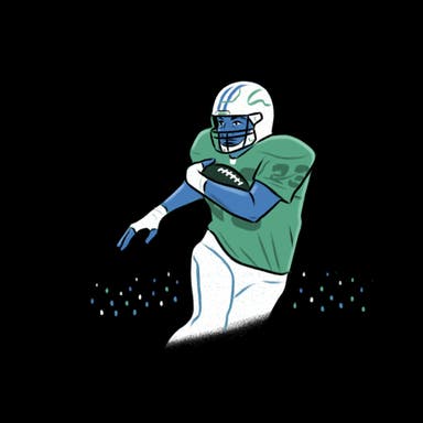 Promotional image of Winona State Warriors Football
