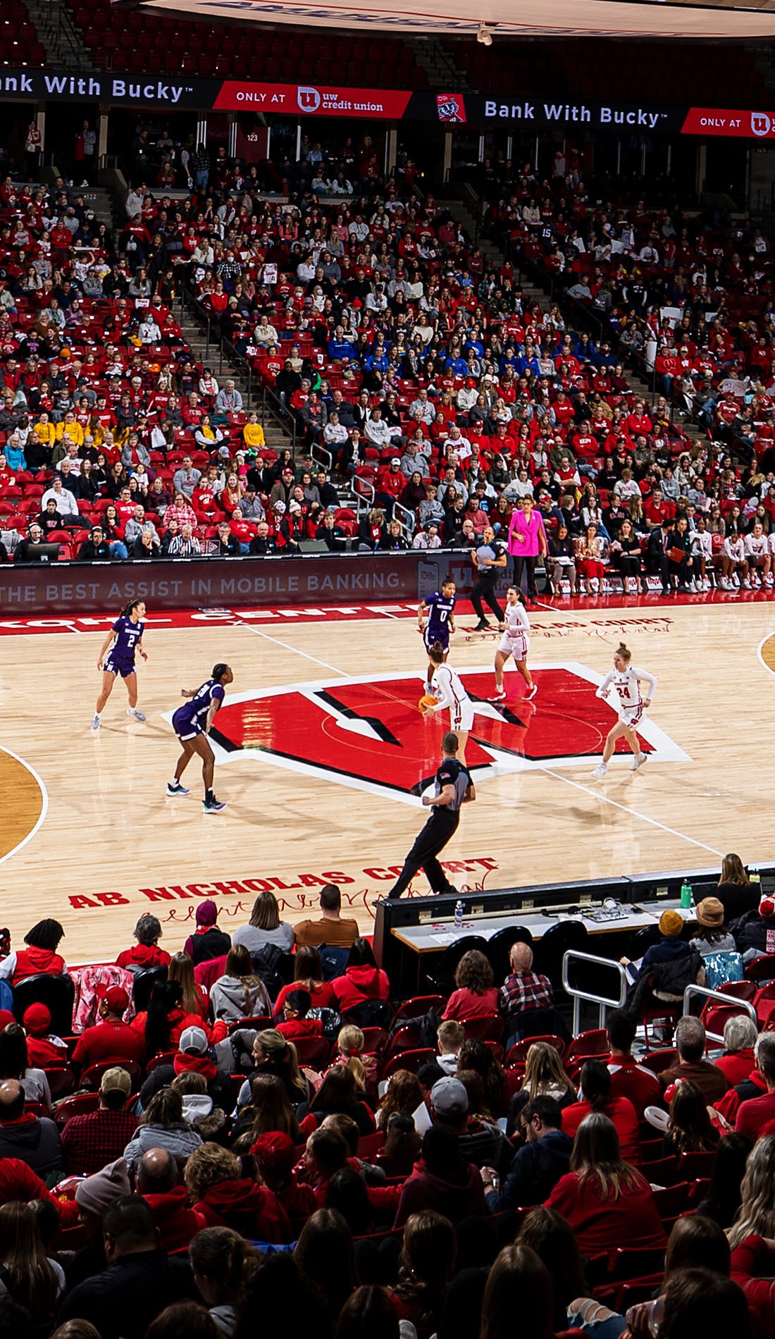 Wisconsin Badgers Womens Basketball promotional image for upcoming events and ticket sales