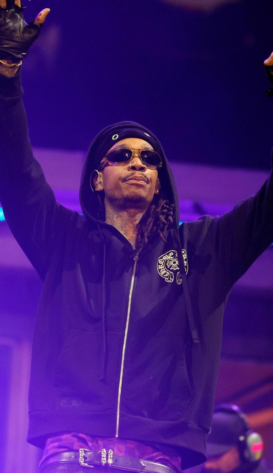 Wiz Khalifa promotional image for upcoming events and ticket sales