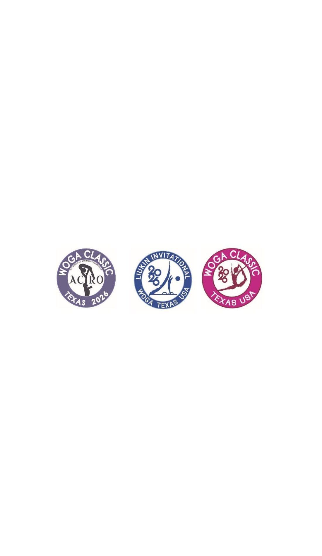 WOGA Gymnastics promotional image for upcoming events and ticket sales