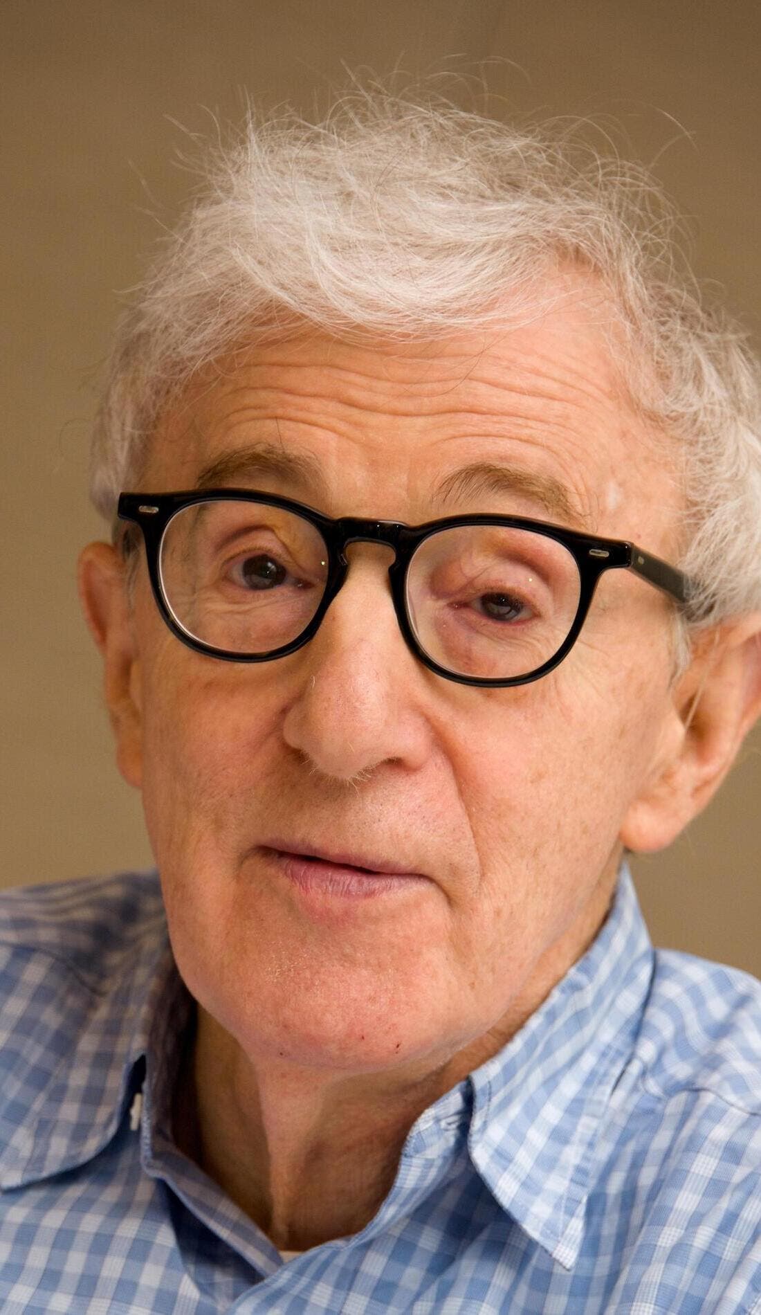 Woody Allen promotional image for upcoming events and ticket sales
