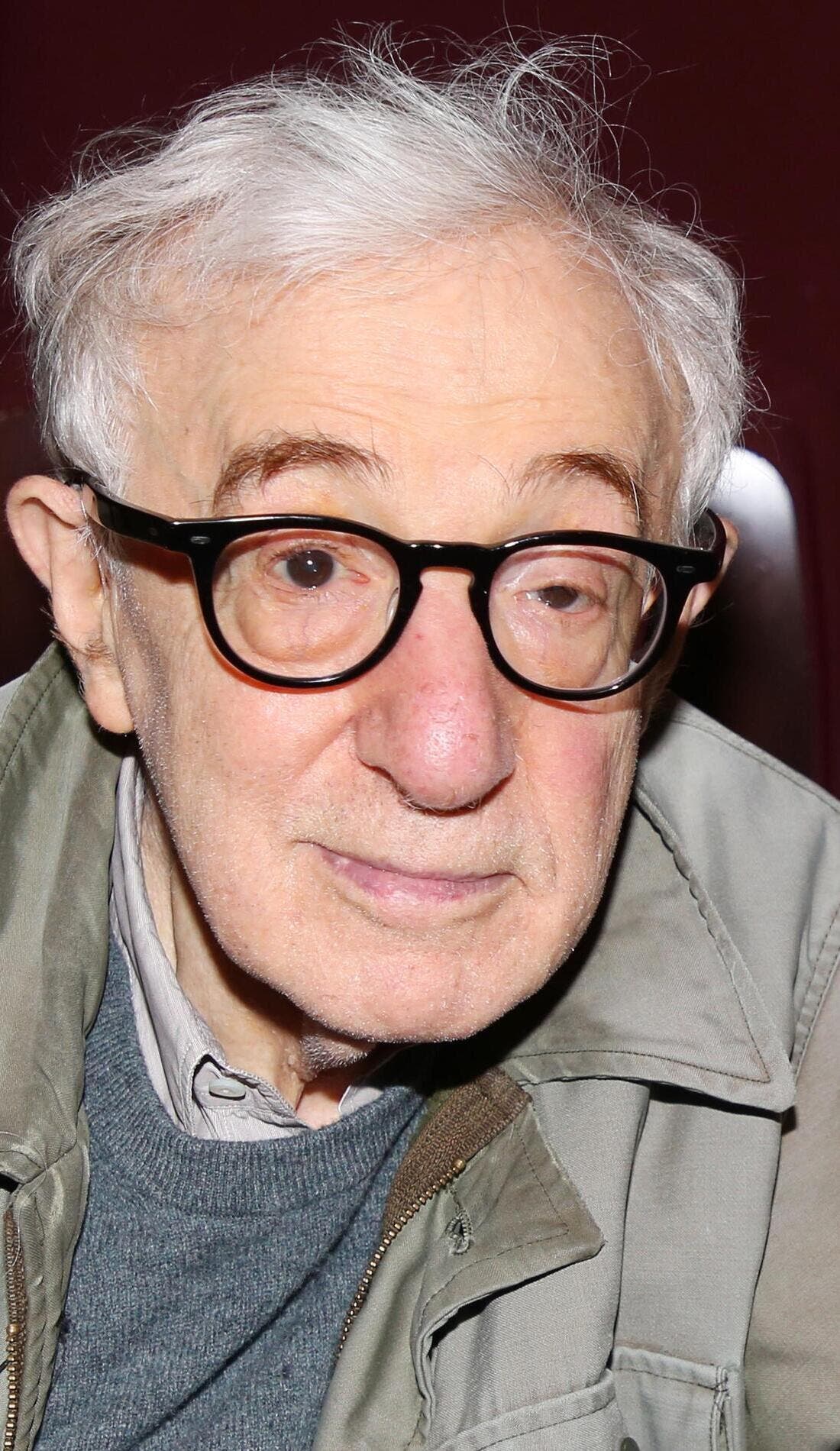 Woody Allen promotional image for upcoming events and ticket sales