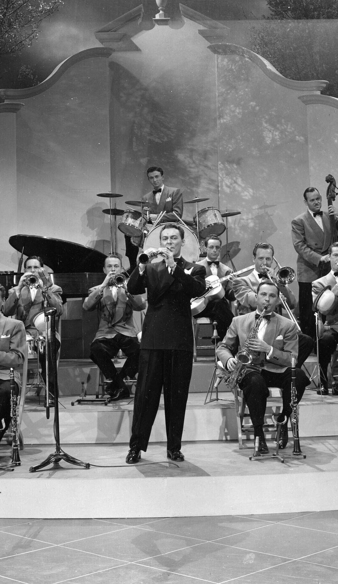 Woody Herman Orchestra promotional image for upcoming events and ticket sales