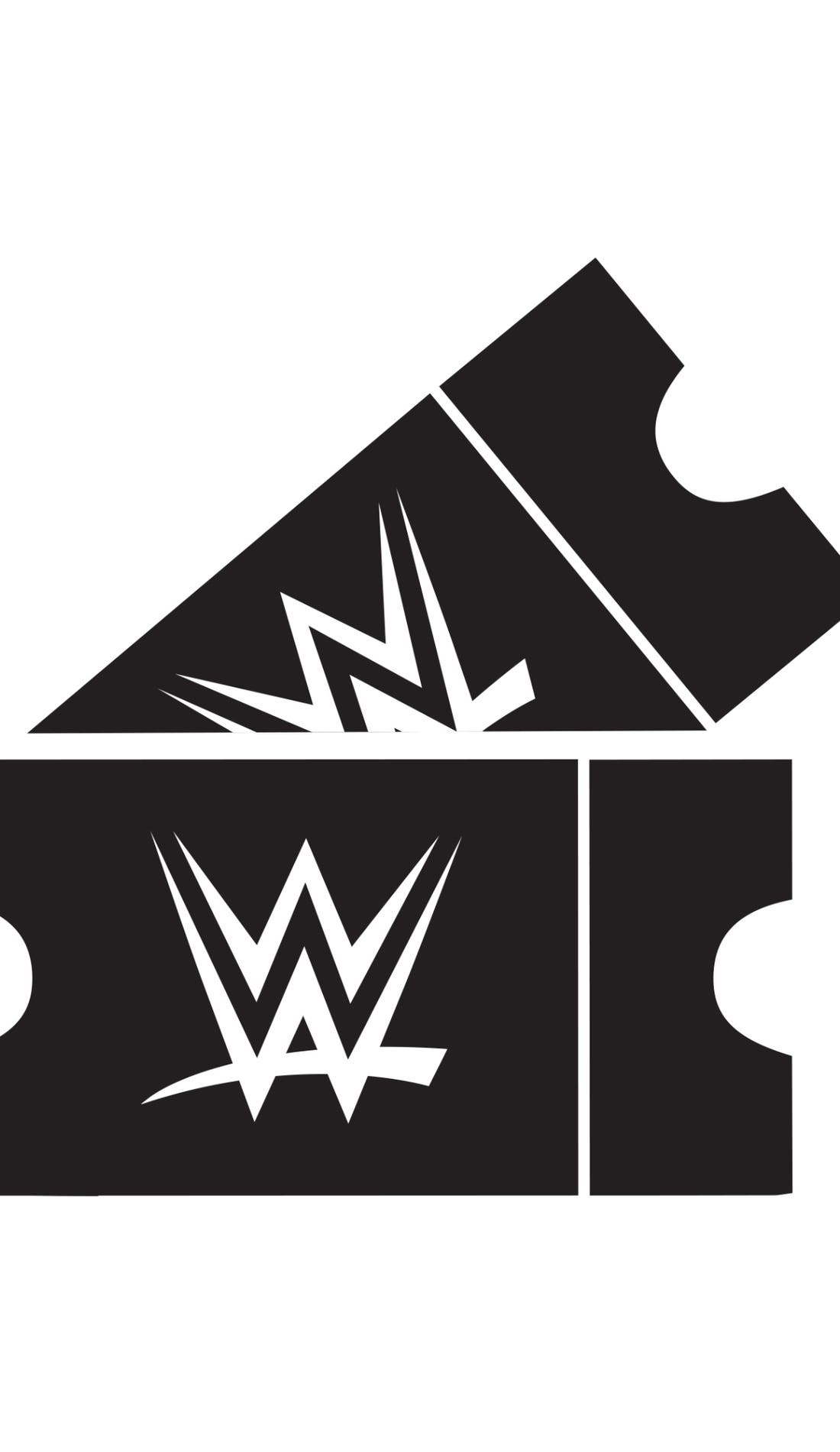 WWE promotional image for upcoming events and ticket sales