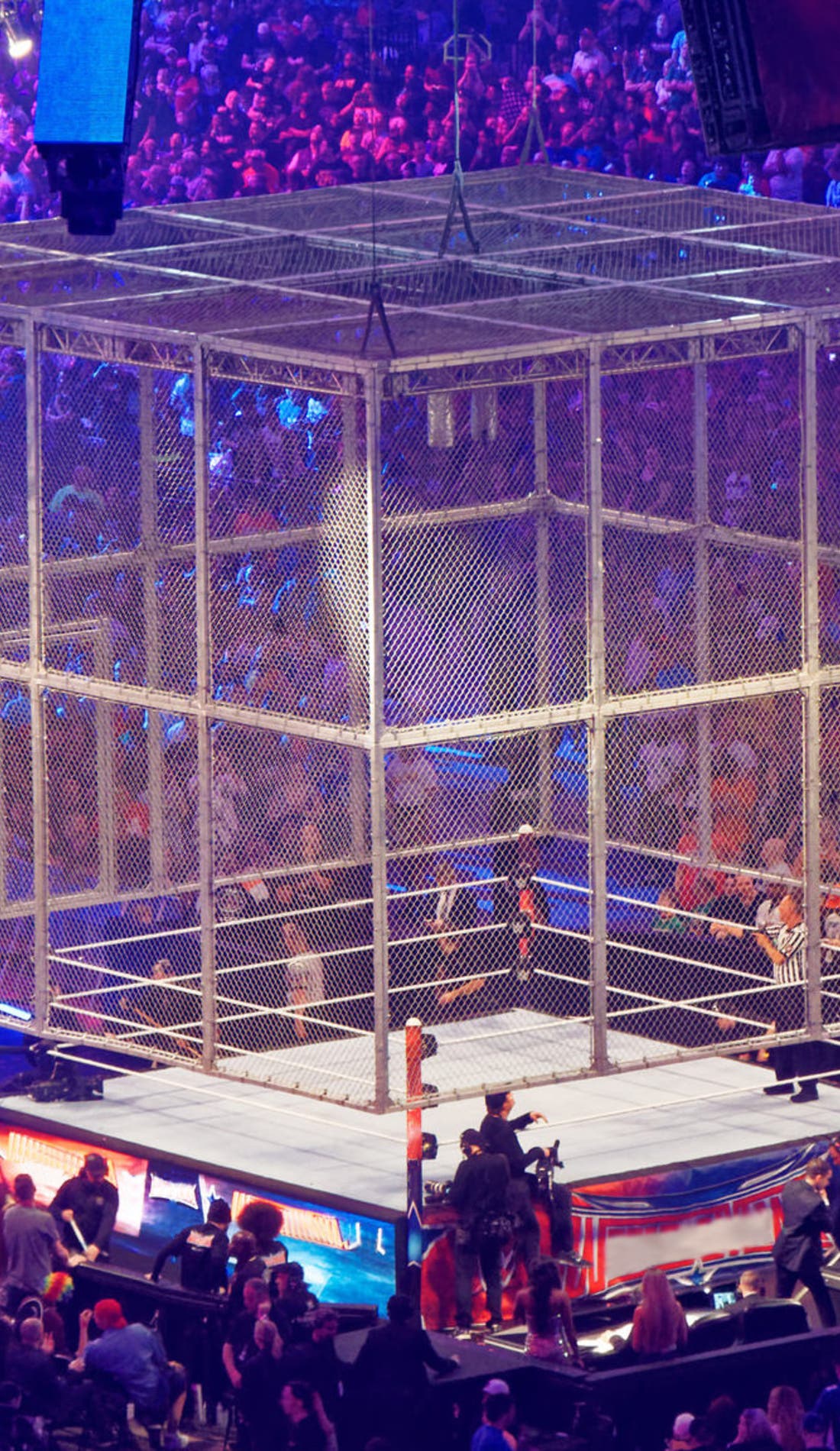 WWE Hell In A Cell promotional image for upcoming events and ticket sales