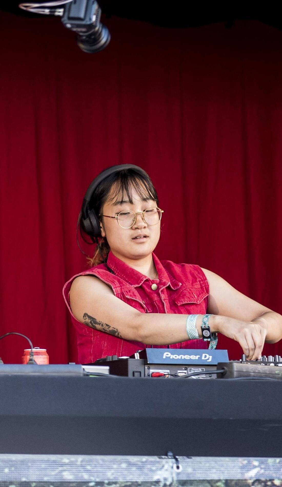 Yaeji promotional image for upcoming events and ticket sales