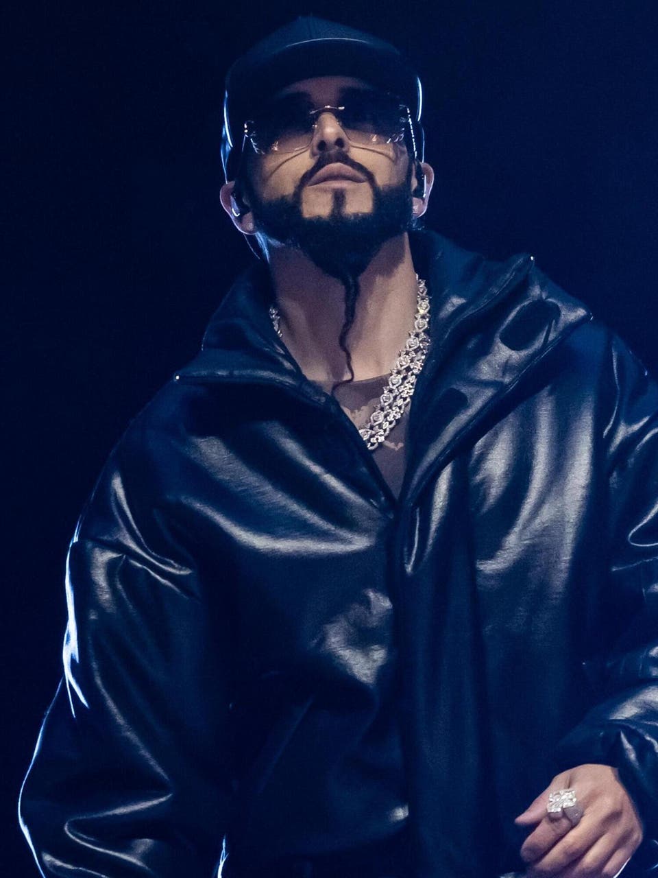 Yandel at Crypto.com Arena in Los Angeles, CA