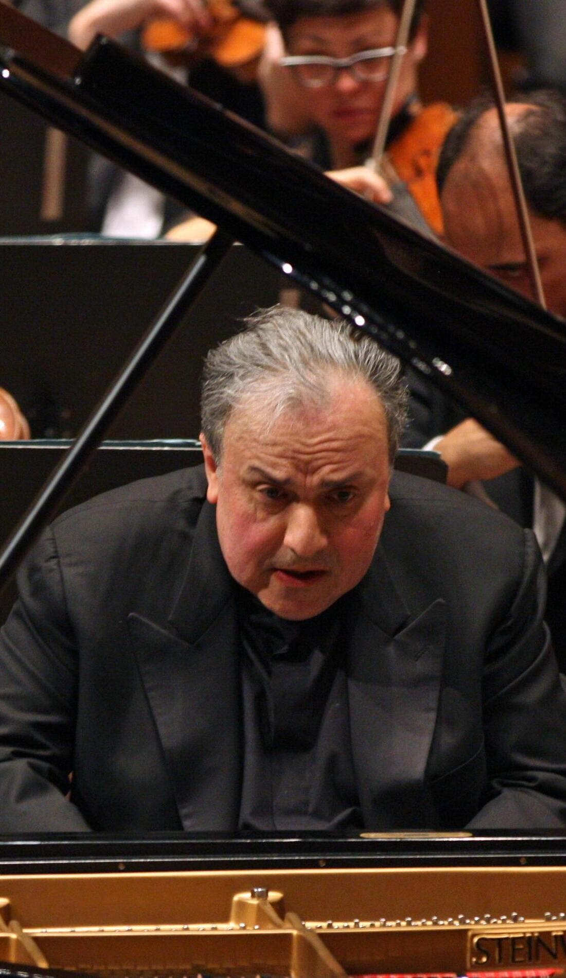 Yefim Bronfman promotional image for upcoming events and ticket sales