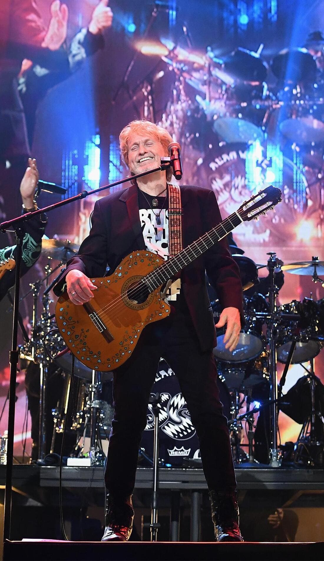 Yes promotional image for upcoming events and ticket sales