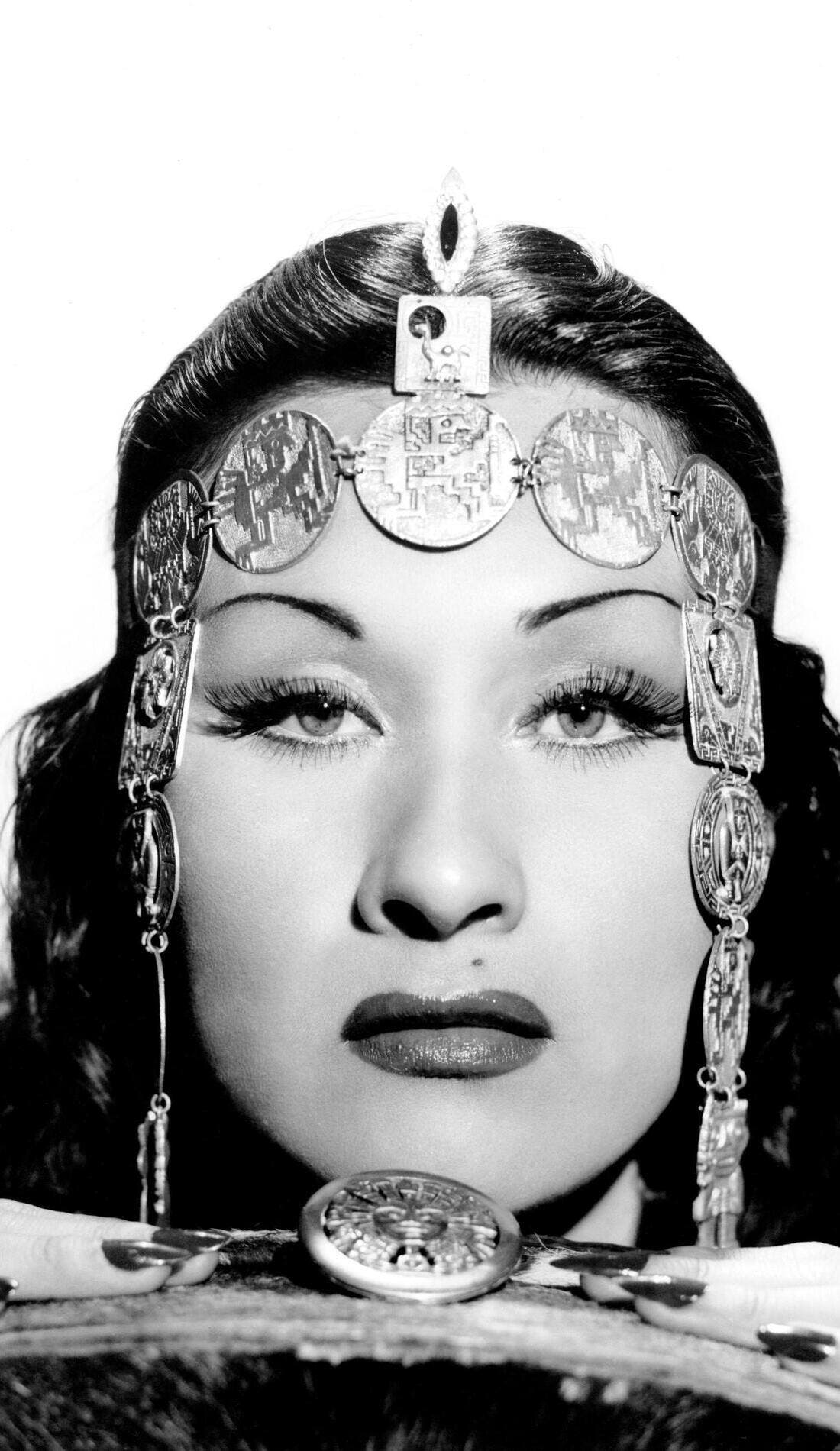 Yma Sumac promotional image for upcoming events and ticket sales