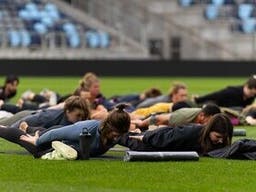 Yoga on the Pitch