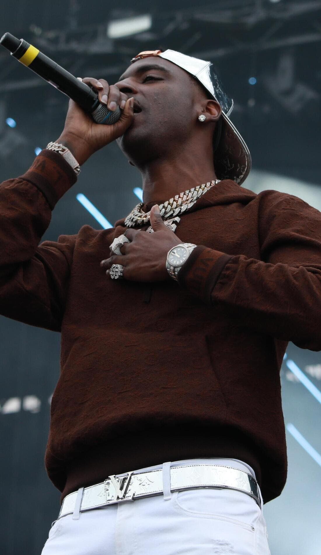 Young Dolph promotional image for upcoming events and ticket sales