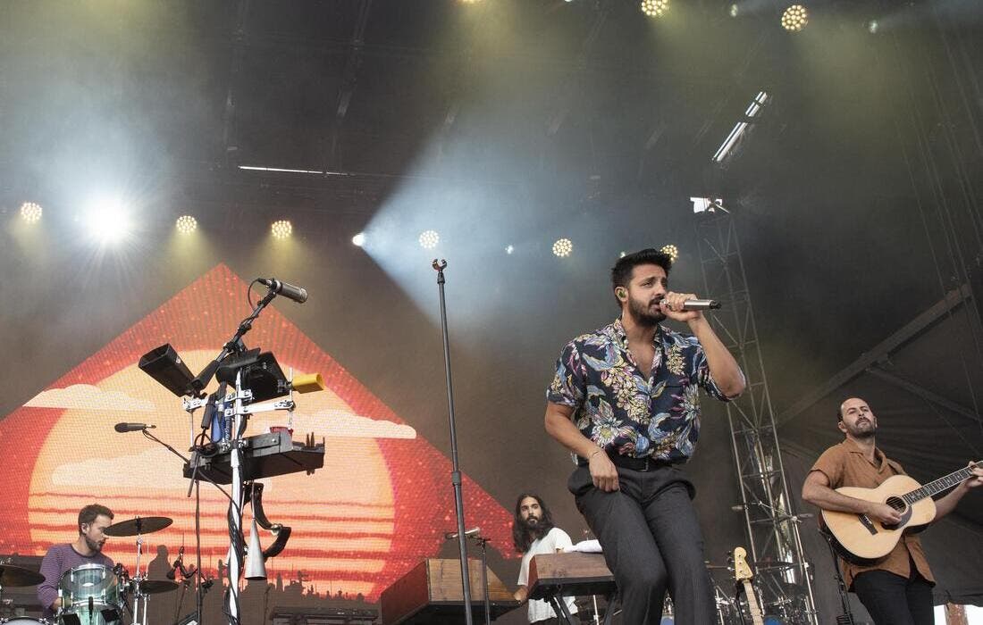 Promotional image for Young The Giant with Cassandra Coleman tickets at Pappy & Harriet's Pioneertown Palace - Outdoor Stage on Sep 10, 2025