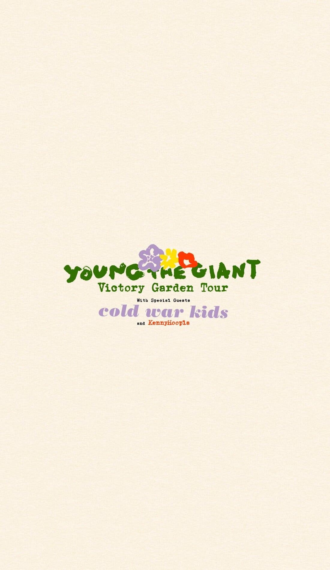 Young The Giant promotional image for upcoming events and ticket sales