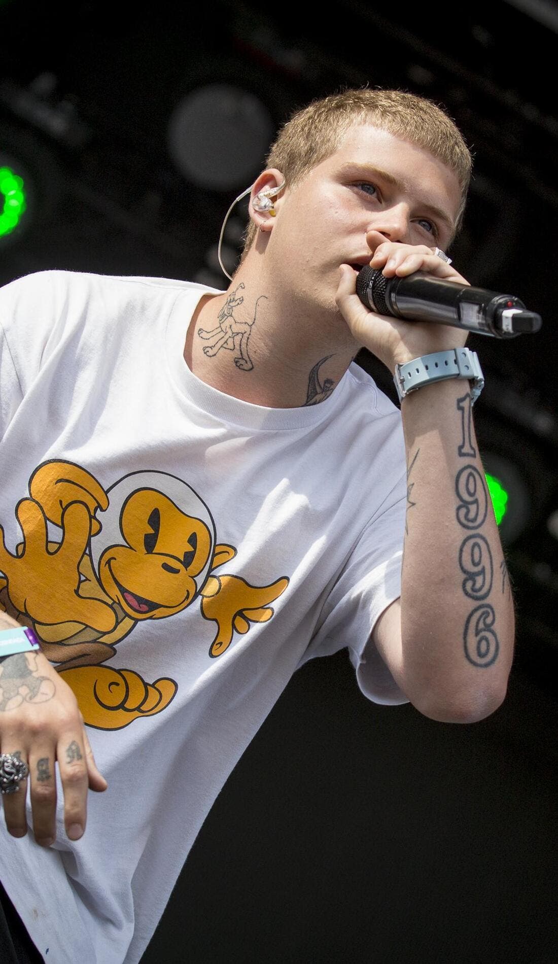 Yung Lean promotional image for upcoming events and ticket sales