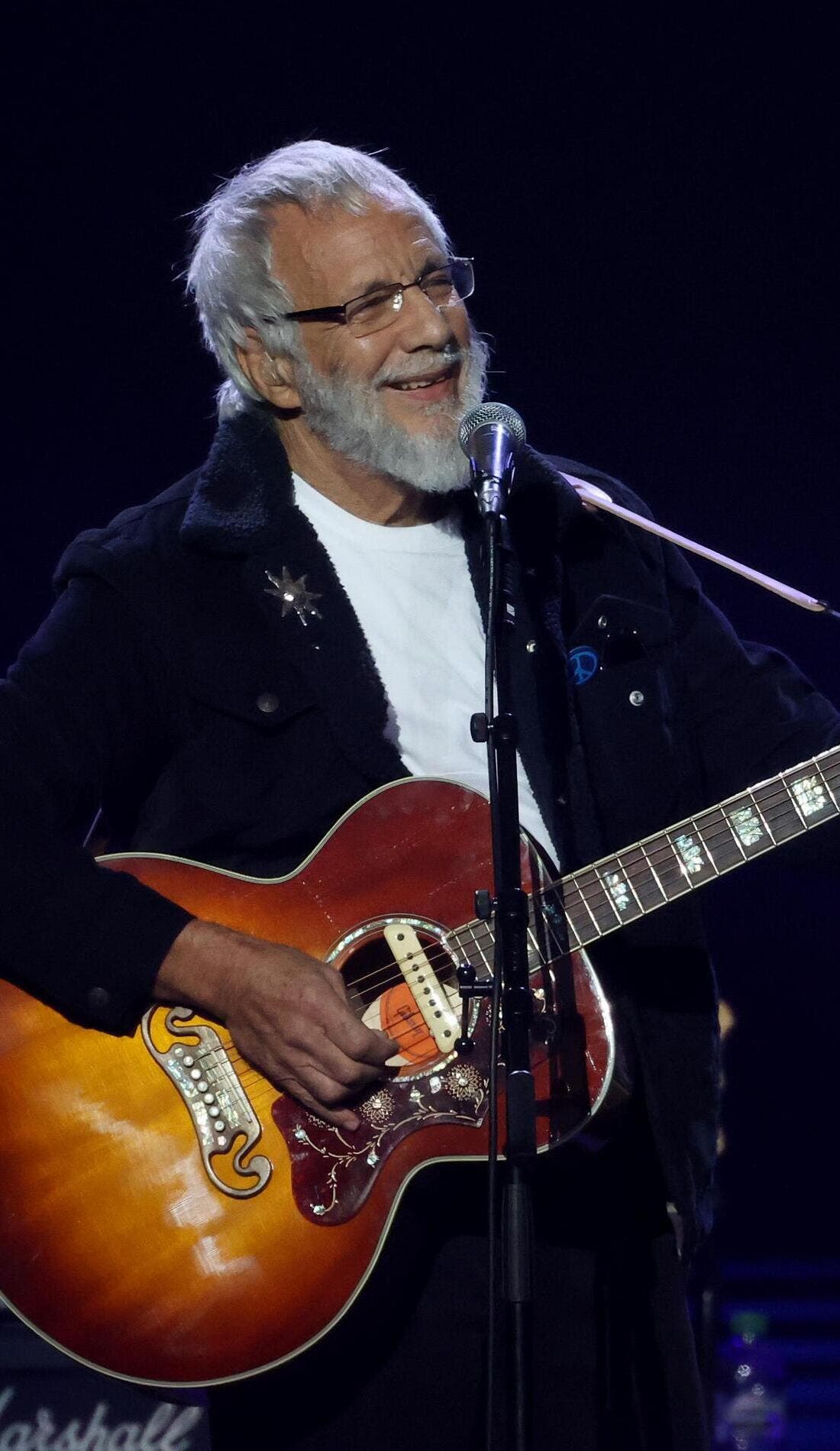 Yusuf / Cat Stevens promotional image for upcoming events and ticket sales