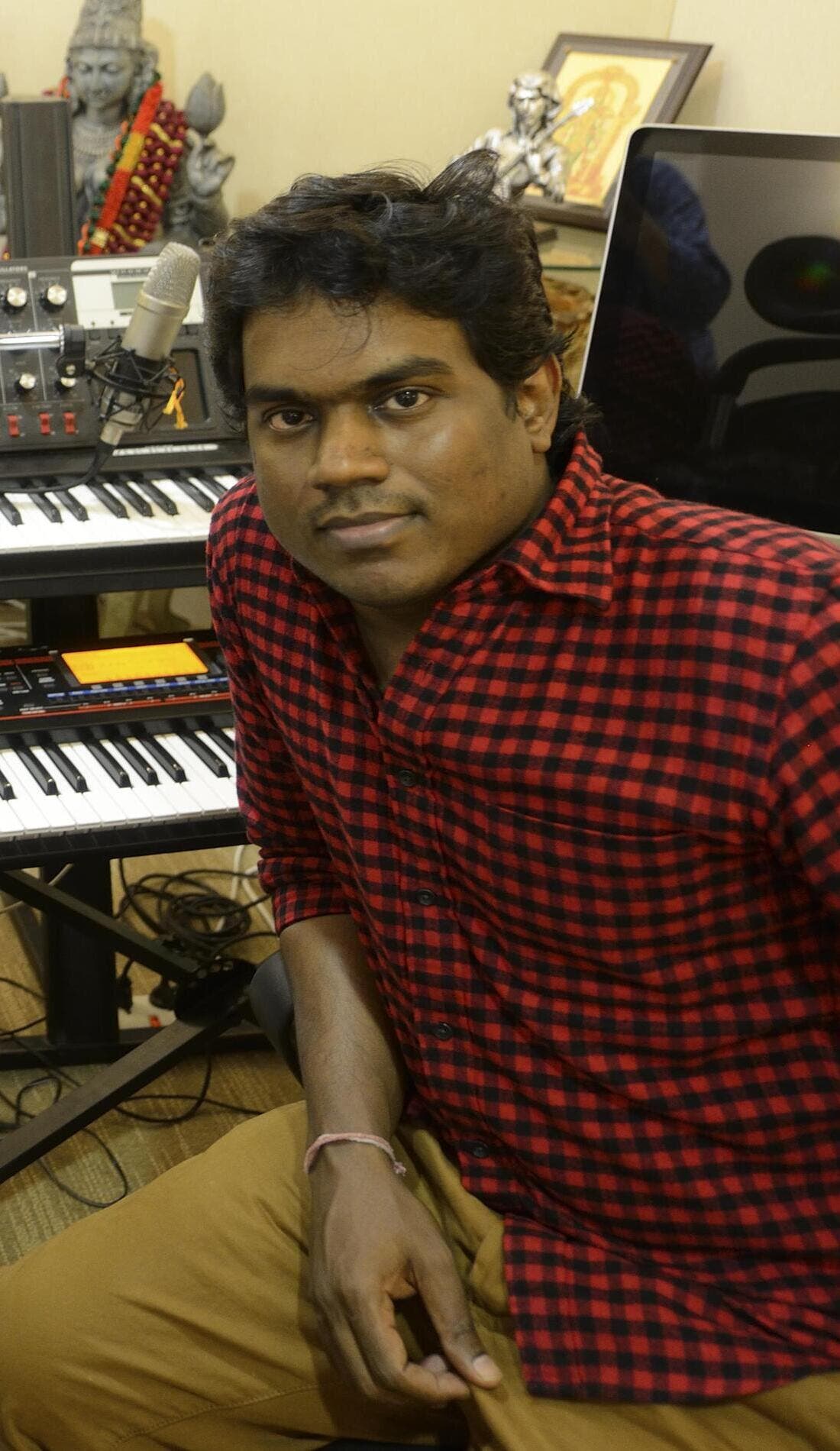 Yuvan Shankar Raja promotional image for upcoming events and ticket sales